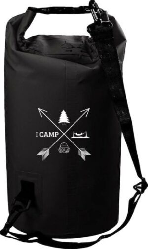 תיק יבש בנפח 50 ליטר מבית I-CAMP - צבע שחור