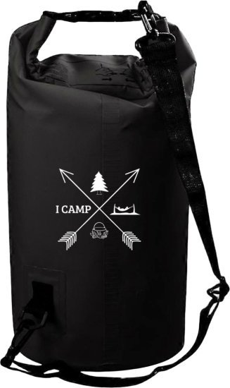 תיק יבש בנפח 50 ליטר מבית I-CAMP - צבע שחור
