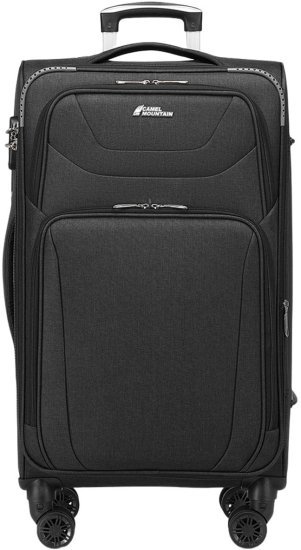 מזוודת בד 20 אינץ' Carry-On דגם Americano מבית Camel Mountain - צבע שחור