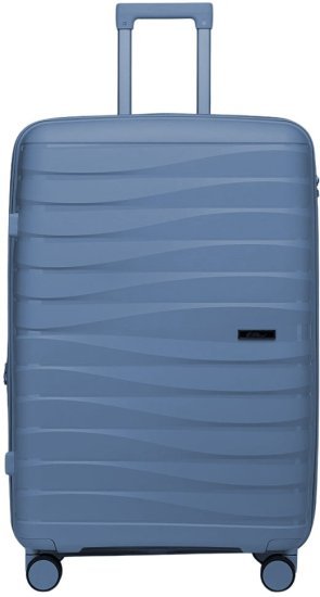 מזוודה קשיחה בלתי שבירה בגודל 28 אינץ' דגם ABLE מבית Camel Mountain - צבע אפור כחול