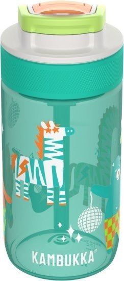 בקבוק שתיה לילדים 400 מ''ל Kambukka Lagoon - דיסקו גן חיות