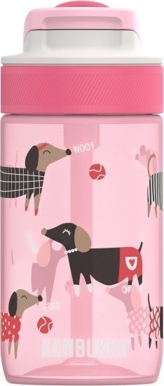 בקבוק שתיה לילדים 400 מ''ל Kambukka Lagoon - כלב דיווה