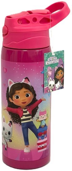 בקבוק מתכת בית הבובות של גבי - נפח 600 מ''ל