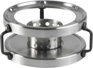 מעמד להגשת סירים מנירוסטה + בית לספרטייה 30 ס''מ מבית Arcosteel