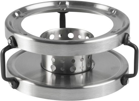 מעמד להגשת סירים מנירוסטה + בית לספרטייה 30 ס''מ מבית Arcosteel