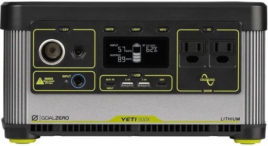 תחנת כוח ניידת 500Wh דגם YETI 500X מבית GoalZero
