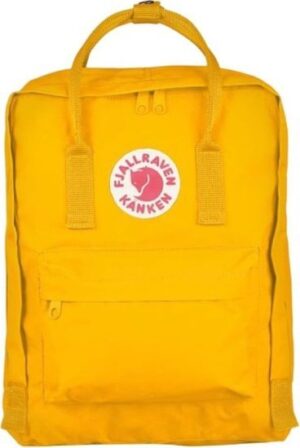 תיק גב בנפח 16 ליטר דגם Kanken Classic מבית Fjallraven - צבע צהוב