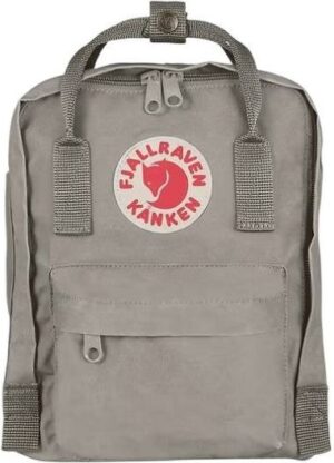 תיק גב בנפח 7 ליטר דגם Kanken Mini Classic מבית Fjallraven - צבע אפור