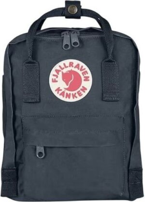 תיק גב בנפח 7 ליטר דגם Kanken Mini Classic מבית Fjallraven - צבע גרפיט