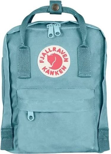 תיק גב בנפח 7 ליטר דגם Kanken Mini Classic מבית Fjallraven - צבע כחול שמיים