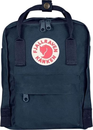 תיק גב בנפח 7 ליטר דגם Kanken Mini Classic מבית Fjallraven - צבע כחול Navy