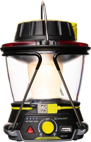 עששית + סוללת גיבוי דגם Lighthouse 600 מבית GoalZero
