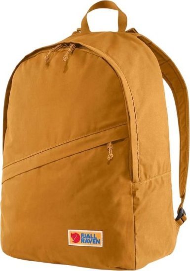 תיק גב בנפח 25 ליטר דגם Kanken Vardag מבית Fjallraven - צבע חרדל