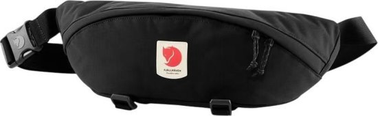 פאוץ' בנפח 4 ליטר דגם Kanken Ulvo Hip Pack Large מבית Fjallraven - צבע שחור