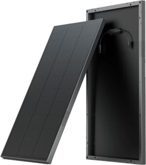 סט 2 פאנלים סולאריים נייחים קשיחים EcoFlow 100W IP68 - סה''כ 200W