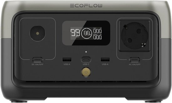 תחנת כוח ניידת EcoFlow RIVER 2 + פאנל סולארי קשיח 100W