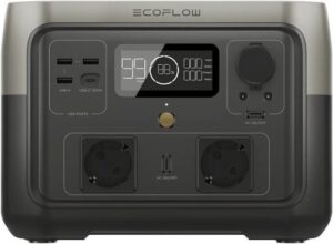 תחנת כוח ניידת EcoFlow RIVER 2 Max + פאנל סולארי מתקפל 160W