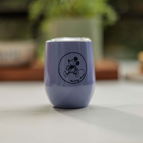 כוס תרמית TO GO מנירוסטה 350 מ''ל סדרת Mickey & Minnie מבית Naaman - סגול