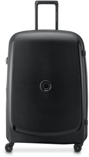 מזוודה קשיחה מתרחבת 28 אינץ' דגם Belmont Plus מבית Delsey Paris - צבע שחור