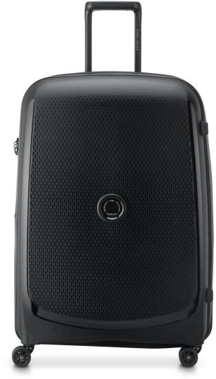 מזוודה קשיחה מתרחבת 28 אינץ' דגם Belmont Plus מבית Delsey Paris - צבע שחור