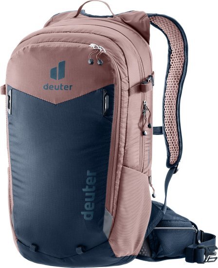 תיק גב לאופניים 14+3 ליטר דגם Deuter Compact - צבע כחול / ורוד