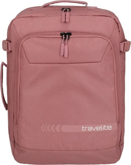 תיק גב נסיעות דגם KICK OFF מבית Travelite - צבע ורוד רוז