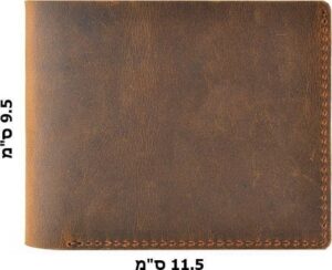 ארנק עור יוקרתי דגם The Kavorion Exclusive מבית Camel Mountain - צבע בורדו
