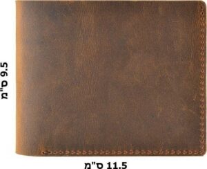 ארנק עור יוקרתי דגם The Kavorion Exclusive מבית Camel Mountain - צבע ירוק כהה