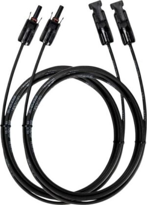 כבל מאריך לפאנלים סולאריים חיבורים MC4 ל-XT60 מבית EcoFlow - אורך 1 מטר